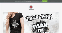 Desktop Screenshot of majice.hr